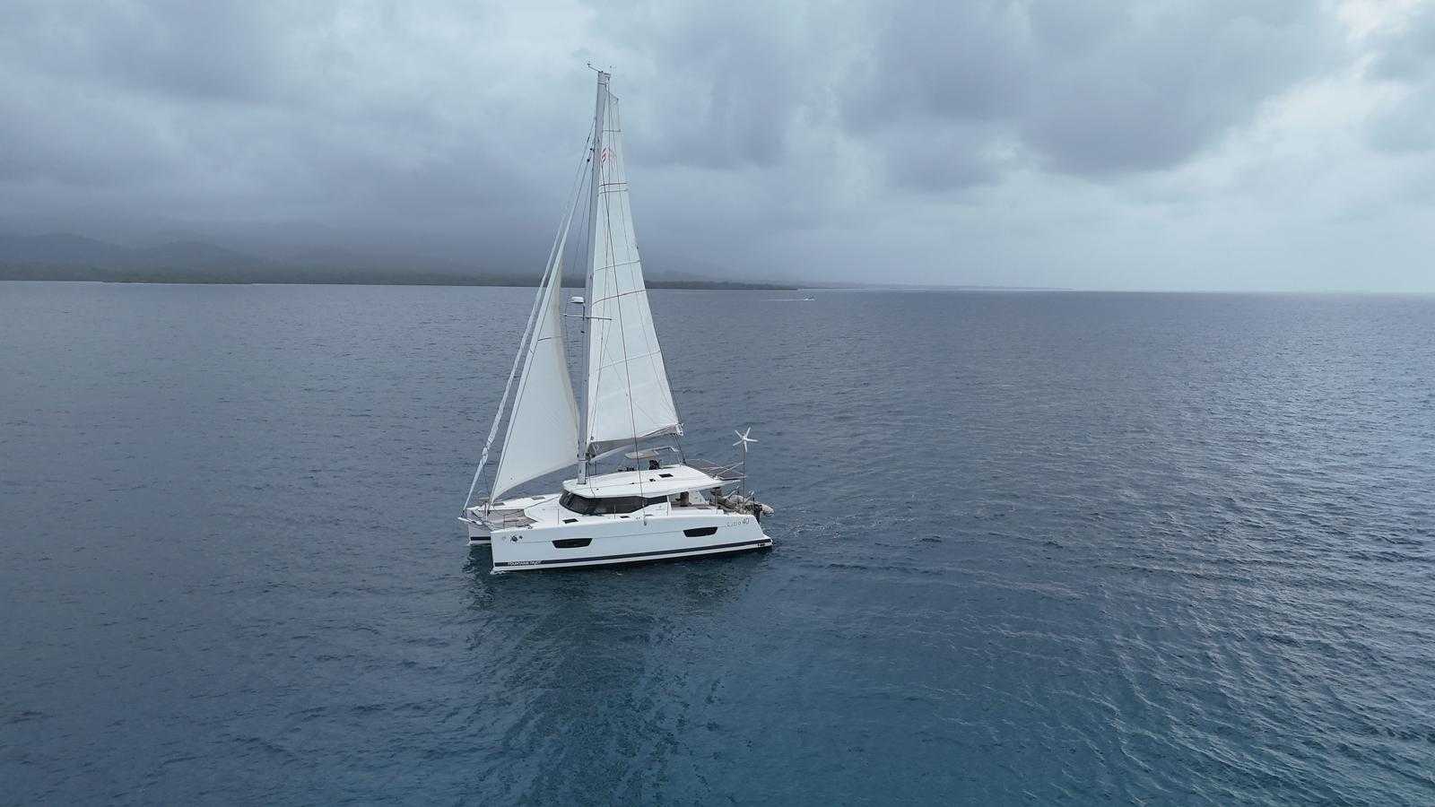 Lucia 40 in Linton Bay Panama